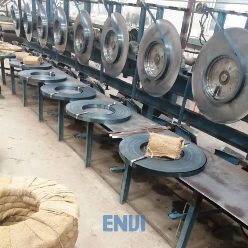 Quy trình sản xuất dây đai thép xanh nhúng dầu