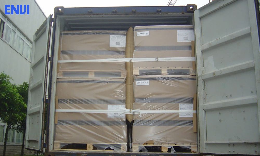 Dây đai composite chằng hàng container