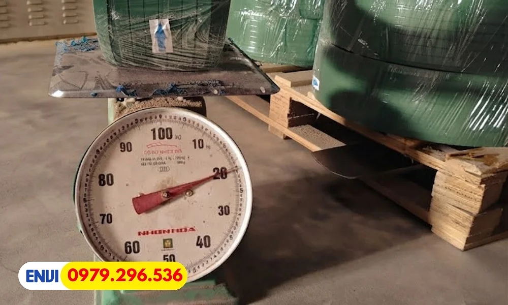 Quy cách dây đai PET 20kg/cuộn