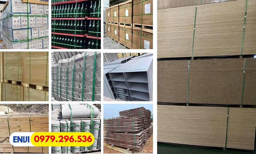 Ứng dụng thực tế dây đai PET xanh chằng hàng