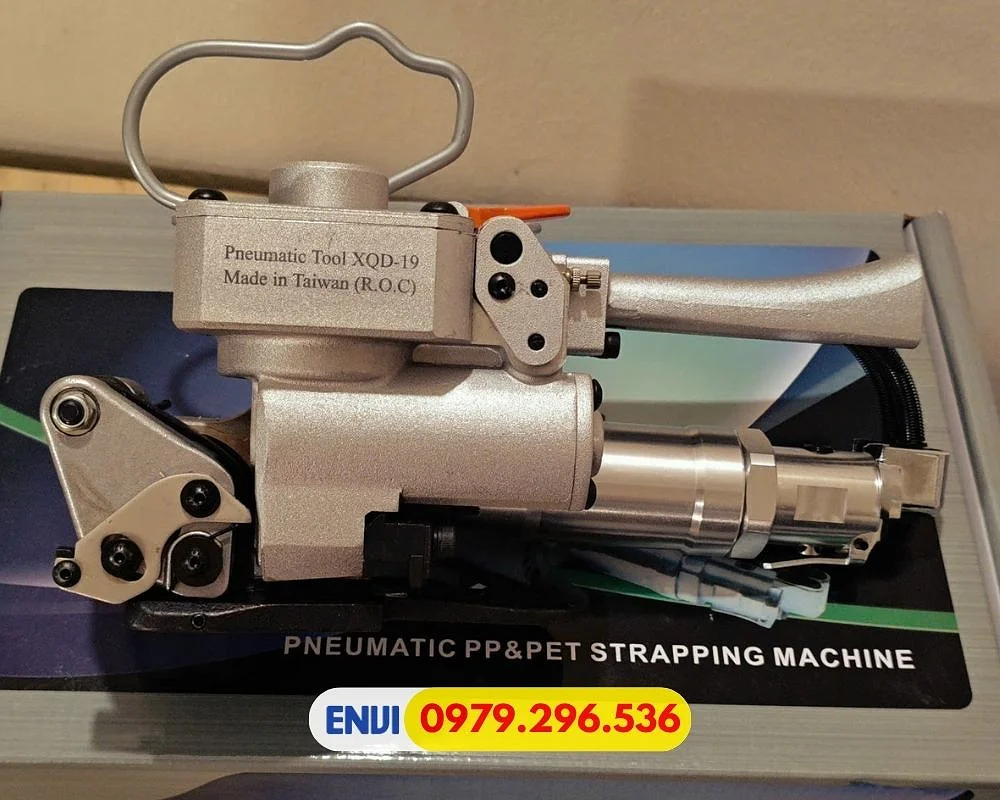 Siết - Hàn - Cắt 3 trong 1 với máy đóng đai XQD-19