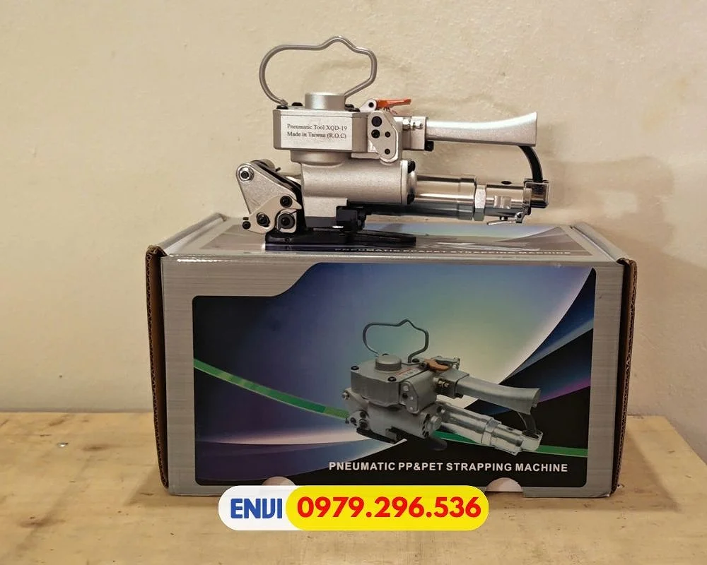 Máy đóng đai khí nén XQD-19 cầm tay tiện lợi