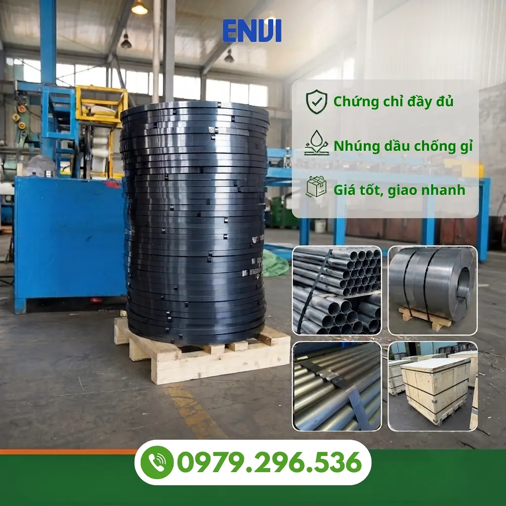 Dây đai thép dầu chất lượng từ nhà máy sản xuất uy tín