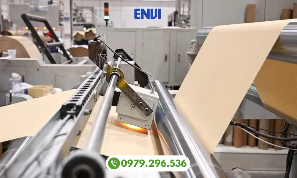 Giấy chống gỉ Vci sản xuất tại nhà máy