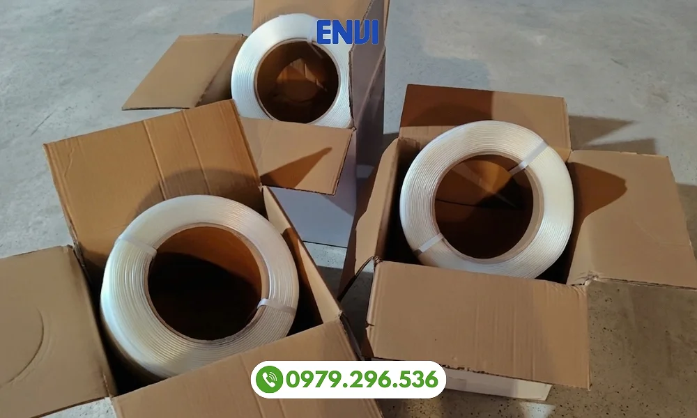 Cuộn dây đai composite tại tổng kho ENVI VINA