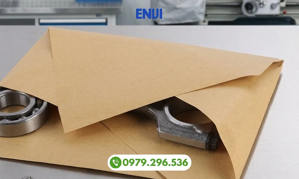 Giấy Kraft chống gỉ bảo vệ kim loại hiệu quả